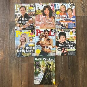 People Magazine Lot of 7 (New/Unread)